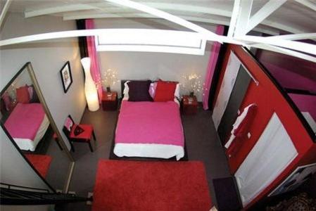 Chambre D'Hotes Le Poteau Rose Bayonne Rum bild