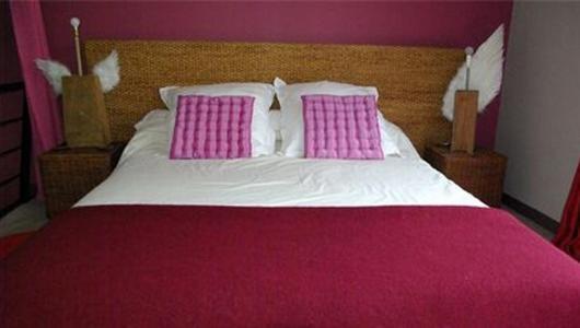 Chambre D'Hotes Le Poteau Rose Bayonne Rum bild
