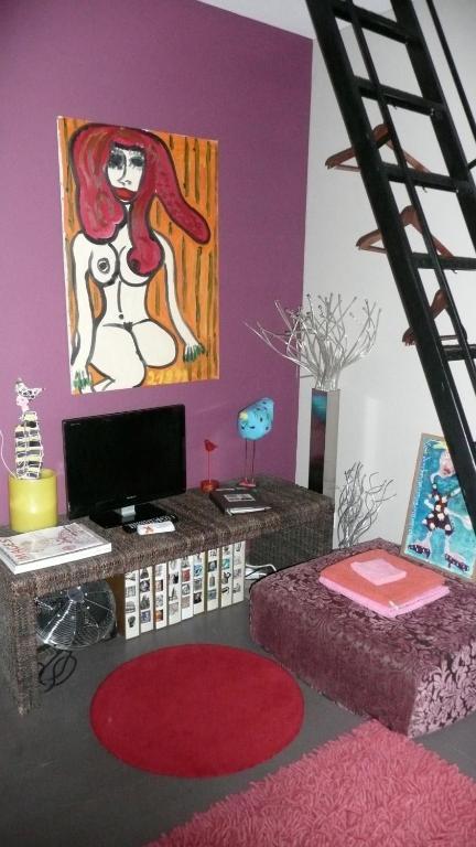 Chambre D'Hotes Le Poteau Rose Bayonne Rum bild