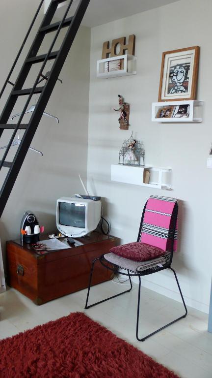 Chambre D'Hotes Le Poteau Rose Bayonne Rum bild